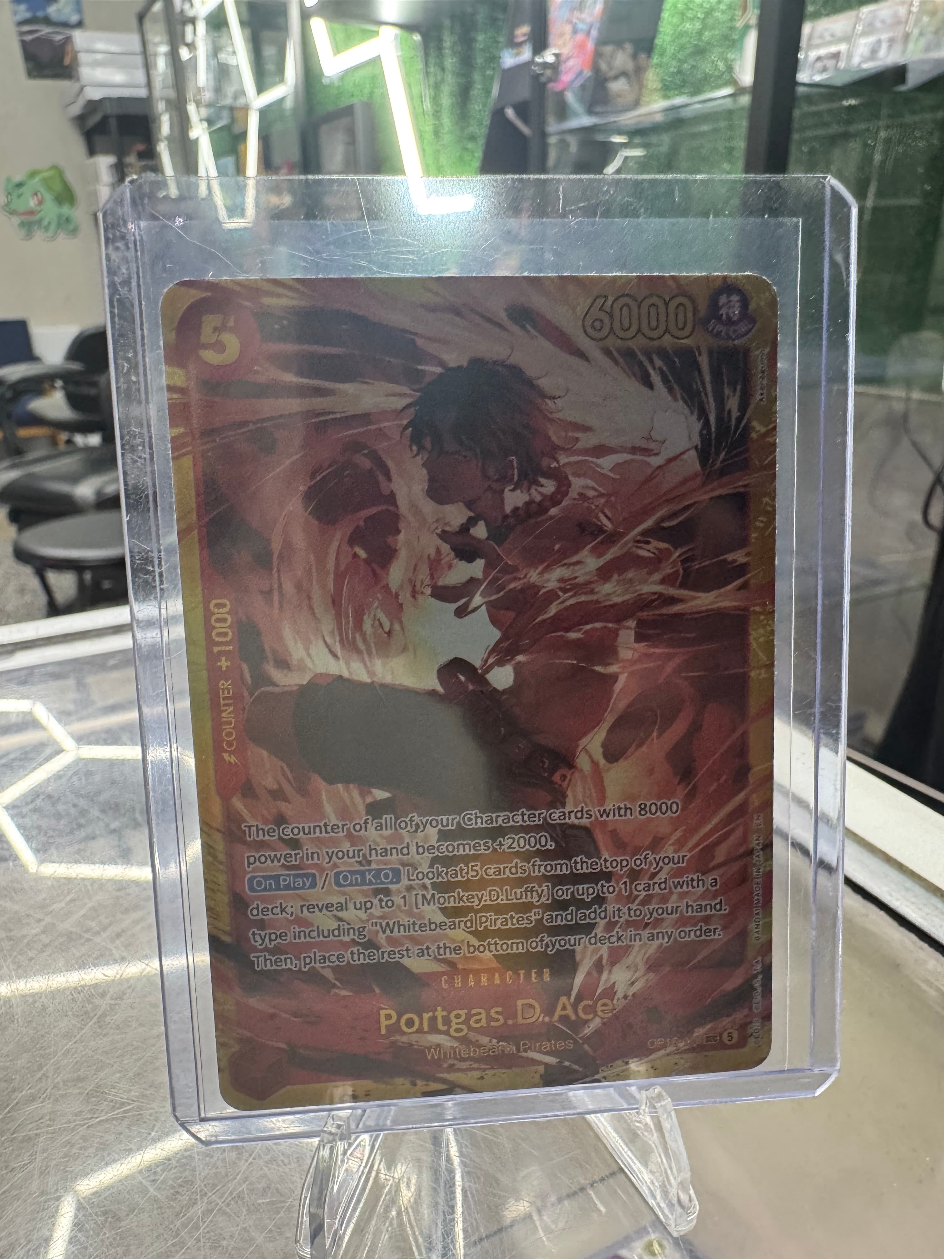 Portgas D. Ace — OP13 Character Card (Raw)