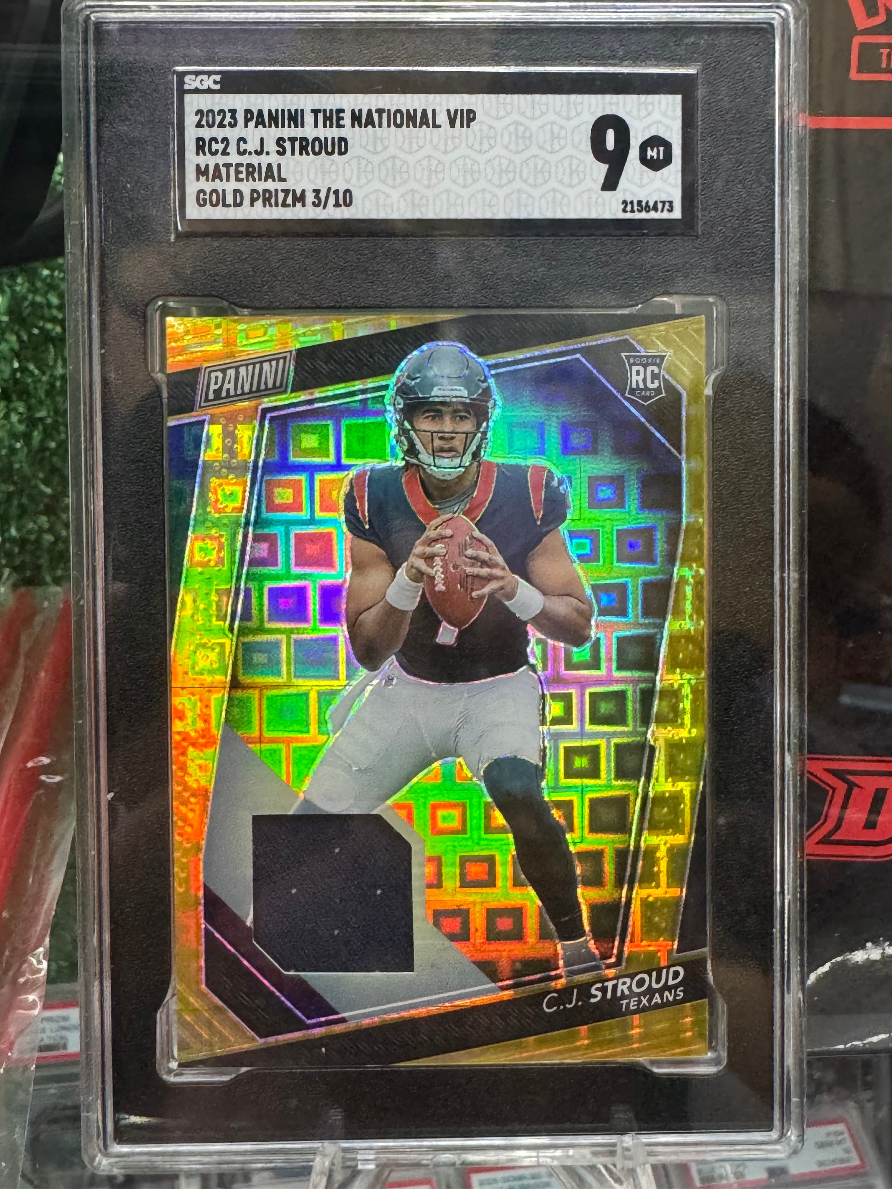 C.J. Stroud — 2023 Panini National VIP Gold Prizm RC